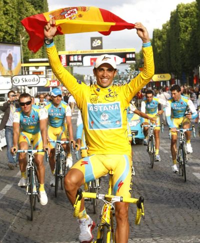 Contador gana su tercer Tour de Francia