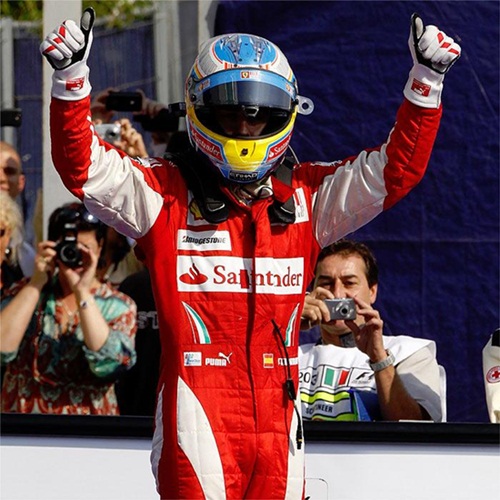 Alonso gana en Monza