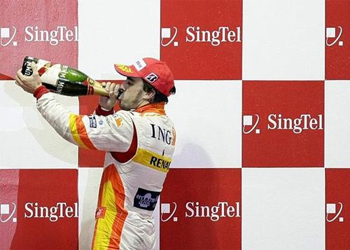 Alonso vuelve a saborear un podio