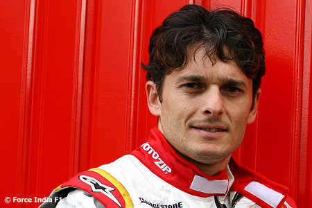 Giancarlo Fisichella es el elegido para pilotar el Ferrari en el GP de Italia