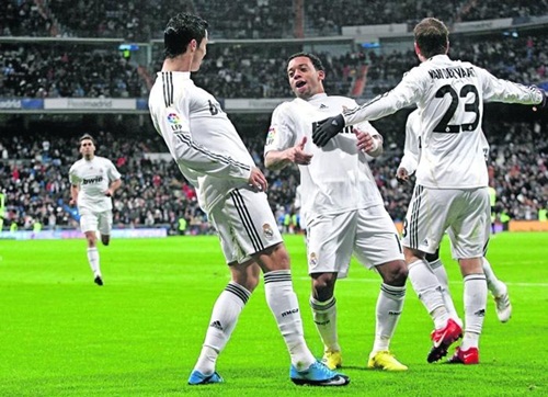 El Real Madrid gana 6-0