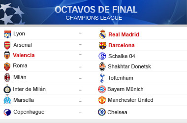 Lyon-Madrid, Valencia-Schalke y Arsenal-Barça