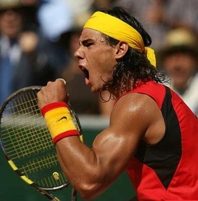 Rafa Nadal gana a Monfils