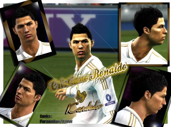 Cara de Cristiano Ronaldo