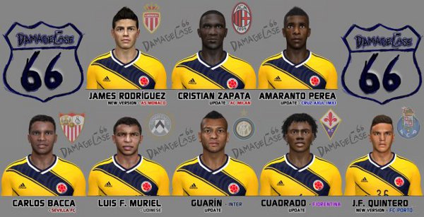 facepack colombia pes 2014