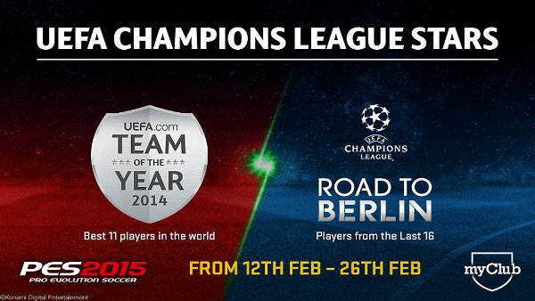 PES 2015: Estrellas de la UEFA Champions League