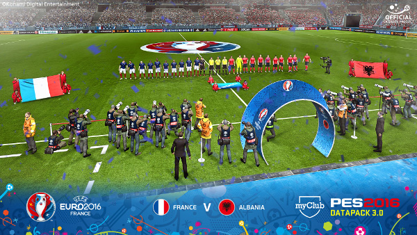 PES 2016: Ya disponible el DLC 3.0 con el contenido UEFA EURO 2016 incluido