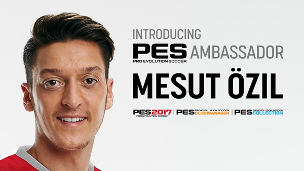 PES 2017: La estrella alemana del Arsenal, Mesut Özil, nuevo embajador de PES