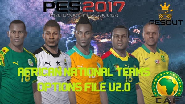 option file africa pes 2017 ps4