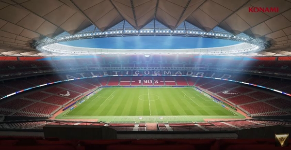 El nuevo estadio del Atlético de Madrid estará en PES 2018