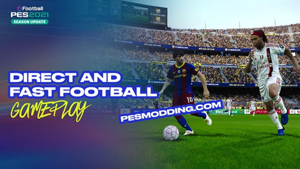 Nuevo Gameplay de PES 2021 fútbol directo y rápido - by El Kevi