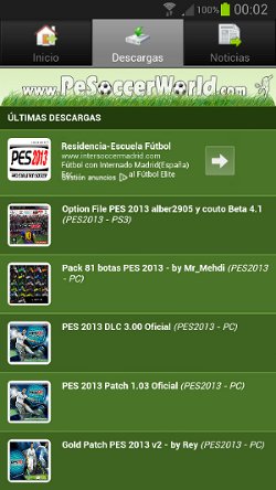 android pesoccerworld