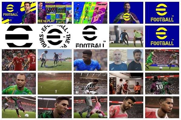 Imágenes oficiales promocionales de eFootball 2022