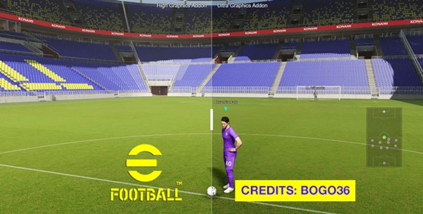 eFootball 2025 High Graphics Unlocked + High Ultra Graphics Addon v4.4.0 - by bogo36