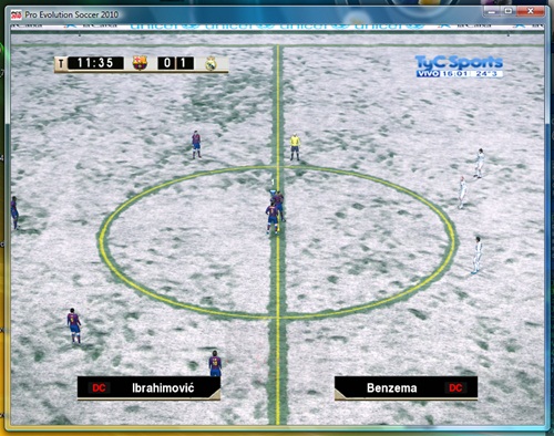 Cesped  con nieve lineas amarillas V1 beta - by Quehacestino