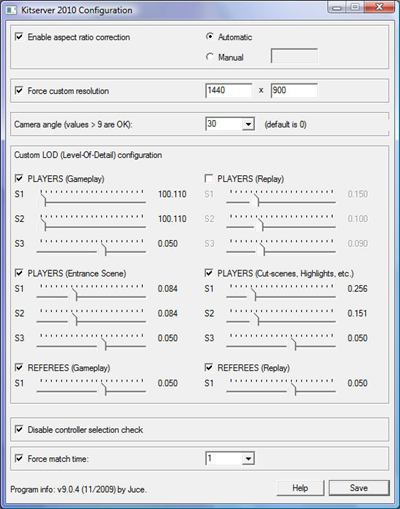 Kitserver 9.0.4.2 - by juce & Robbie