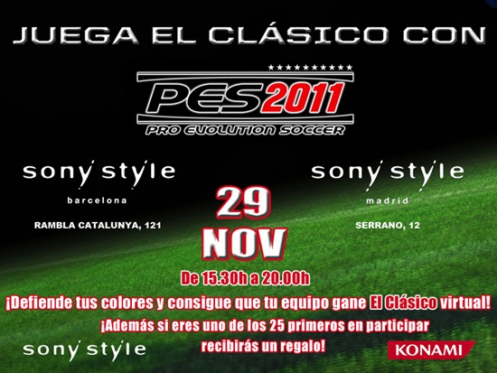 Compite en el derbi Barça-Madrid con Konami