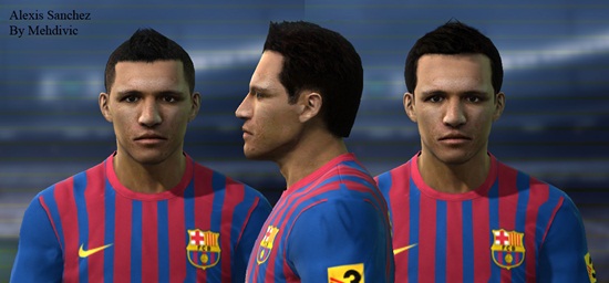 alexis sanchez pro evolution soccer 2011