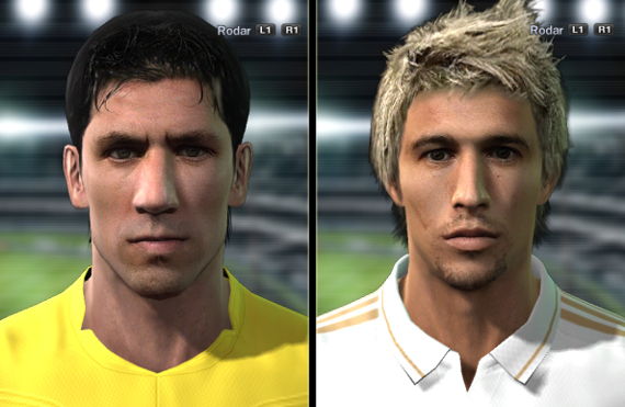capdevila y coentrao para pro evolution soccer 2011