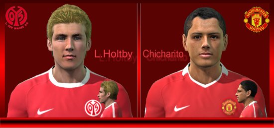 pro evolution soccer chicharito y l holtby