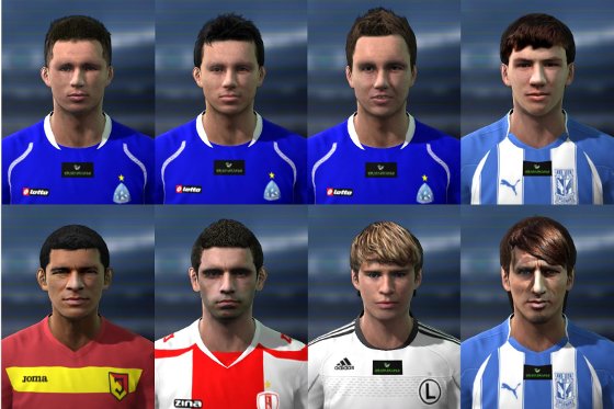 caras pro evolution soccer 2011