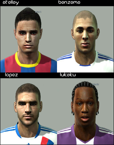 facepack pro evolution soccer