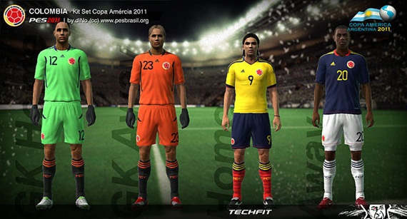 Colombia copa america 2011 pro evolution soccer