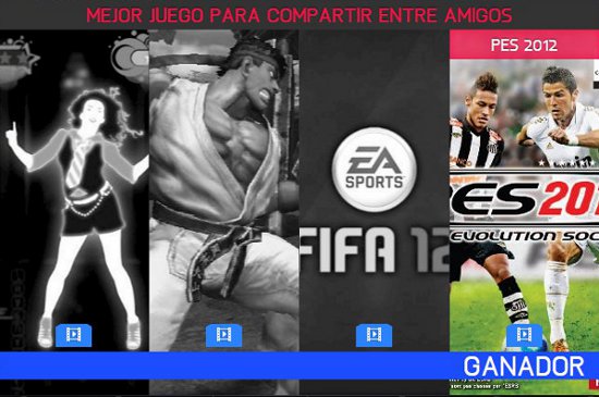 PES 2012: Ganador en los MTV Game Awards 2012