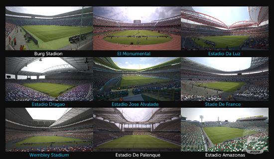estadios pro evolution soccer 2012