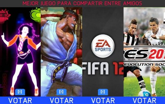PES 2012: Nominado a mejor juego para jugar con los amigos