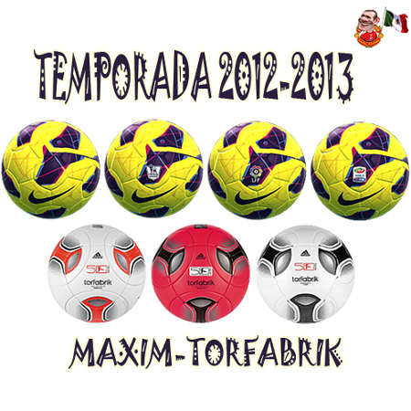 pack de balones para pes2012