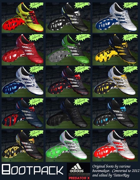 bootpack predator para pes2012