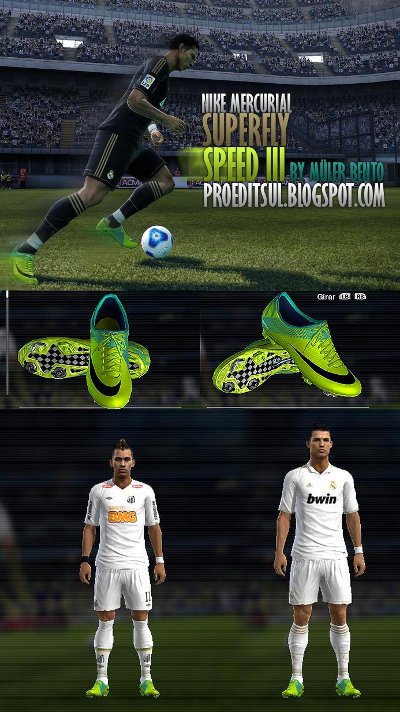 botas pes2012