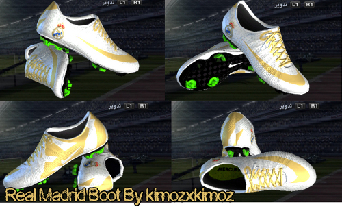 botas real madrid para pes2012