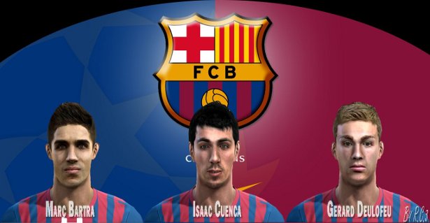 caras barcelona para pes2012