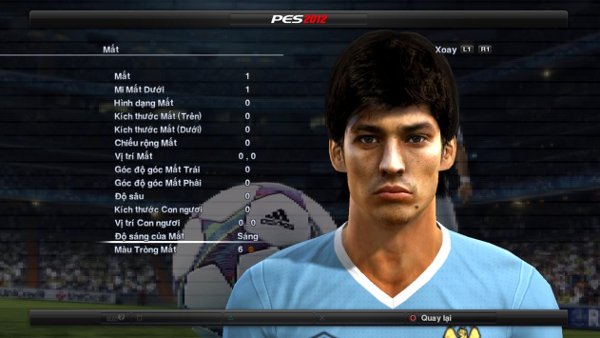 cara silva pes2012