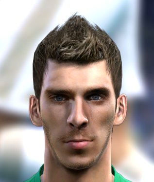 cara de gea pes2012