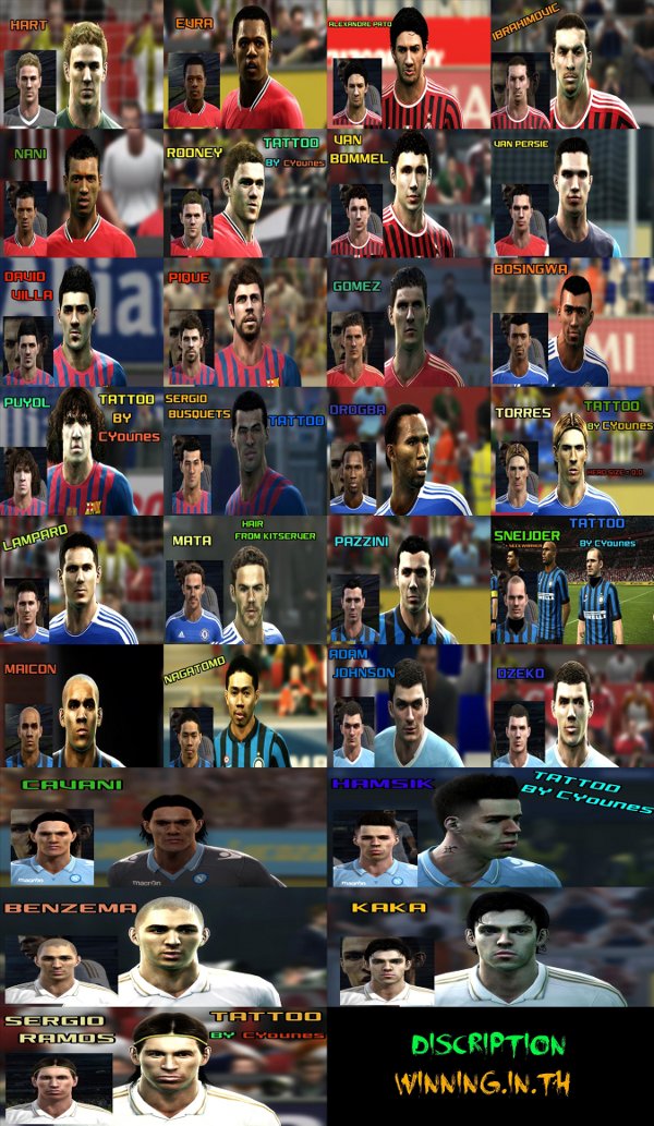 facepack hd para pes2012