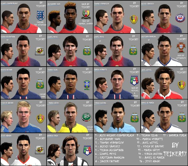 facepack para pes2012