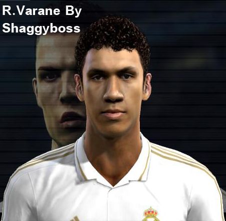 cara Varane pes2012