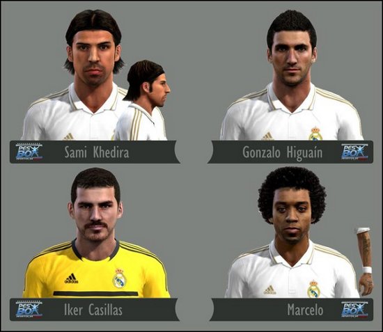 facepack real madrid pes2012