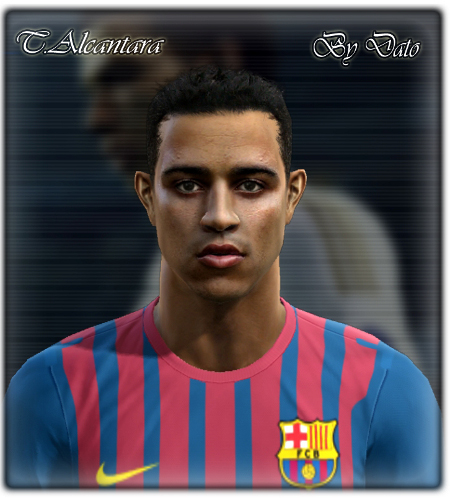 cara thiago alcantara pes2012