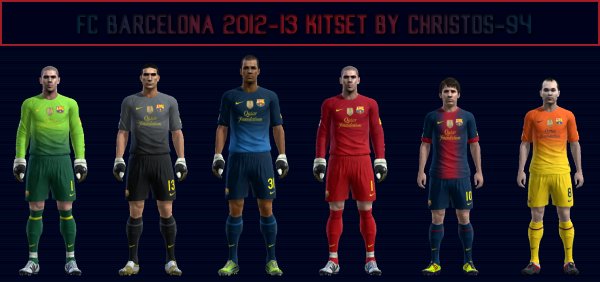 equipacion barcelona 2012-2013