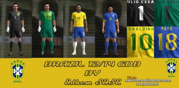 equipacion brasil pes2012