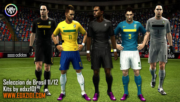equipacion brasil pes2012