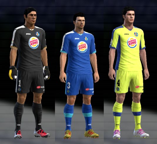 equipacion getafe pes2012