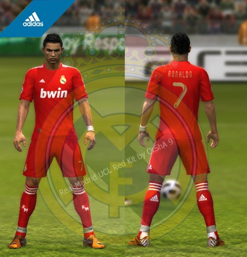 Equipaciones 2012 real madrid pes2012