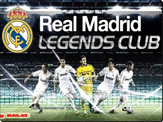 menu real madrid para pes2012