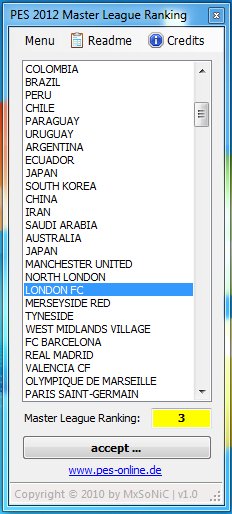 editor master league pes2012