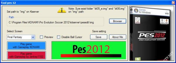 herramienta edicion pes2012